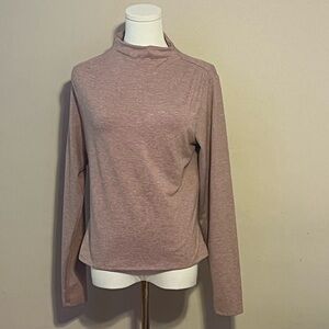 Like New Express Mock-Neck Long Sleeve Top